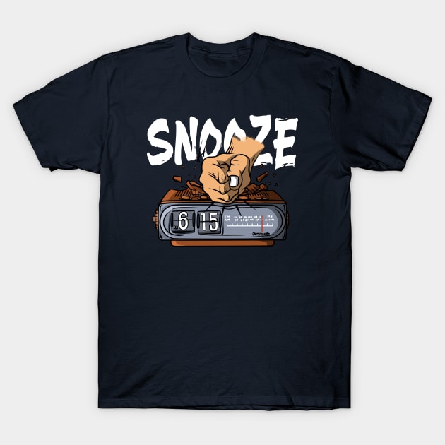 Snooze T-Shirt by Brainfrz